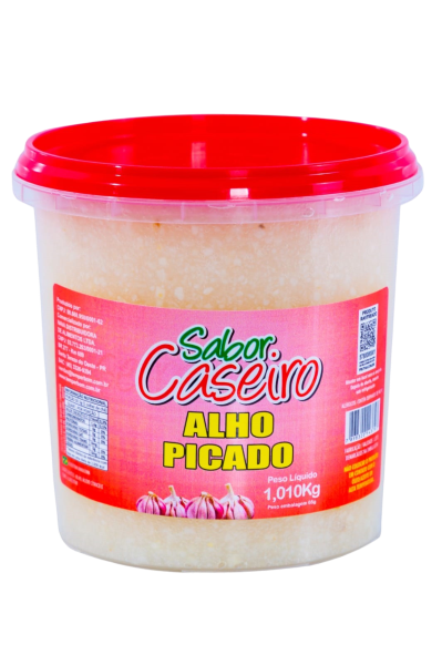 Alho Picado Sabor Caseiro 1,01kg