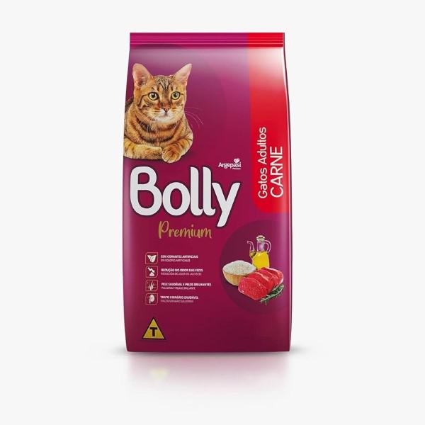 Alimento Gato Premium Bolly  Adultos Carne 1kg