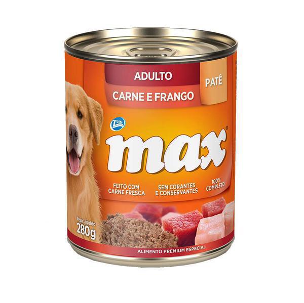 Alimento Max Cães Adulto Carne/Frango 280g