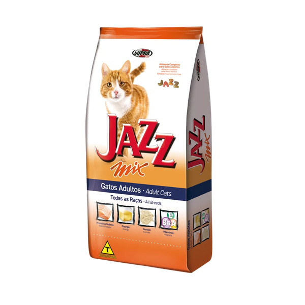 Alimento para Gatos Jazz Mix 1kg