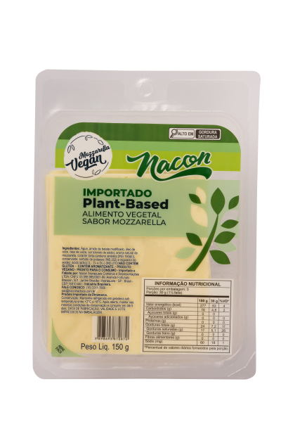 Alimento Vegetal Sabor Mussarela Nacon 150g (Vegano)