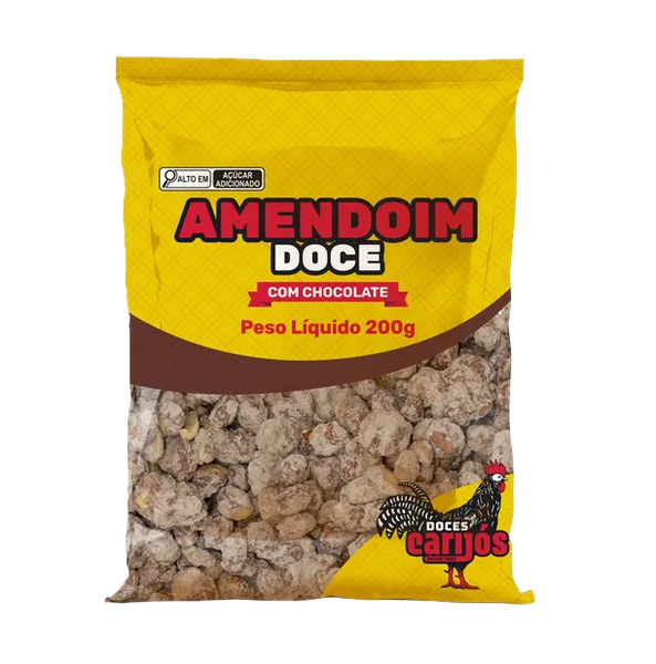 Amendoim Doce Carijós C/Chocolate 200g