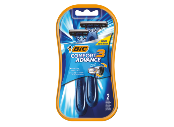 Aparelho Bic Confort 3 Com 2 Unds