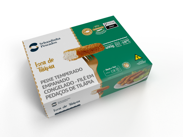 Aperitivo Tilapia Emp Cong 400g Schaadinha