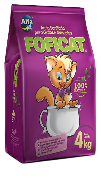 Areia Granulado Foficat 4kg