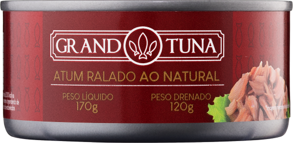 Atum Grand Tuna Ralado Ao Natural 170g