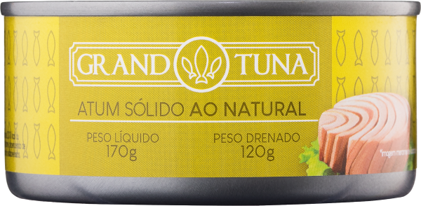 Atum Grand Tuna Sólido Ao Natural 170g
