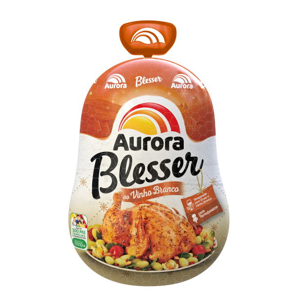 Ave Natalina Temperada Blesser Aurora Temperada com Vinho Branco Kg