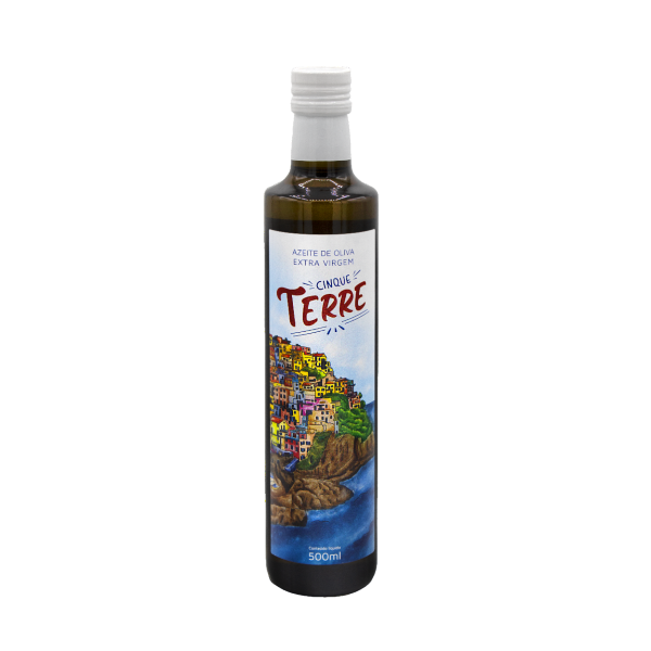 Azeite de Oliva Extra Virgem Italiano Cinque Terre 500ml (Importação Brasão)