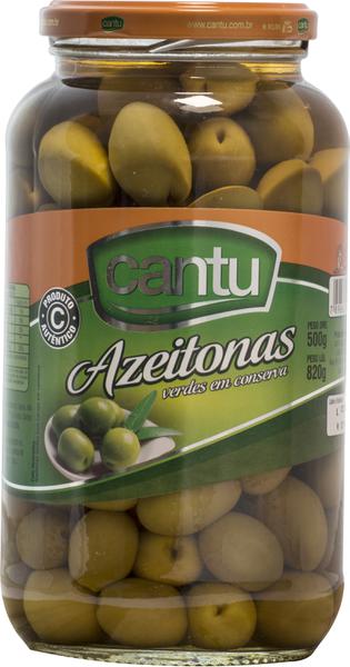 Azeitona Cantu Verde 500g
