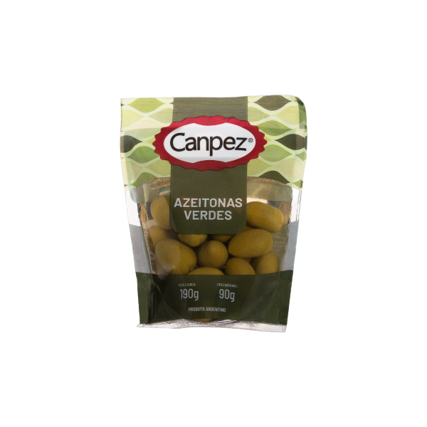 Azeitona Verde Inteira Canpez 90g