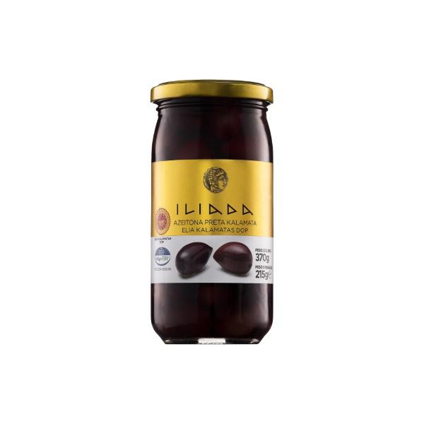 Azeitonas Kalamata Extra Jumbo Iliada 370g (Importação Brasão)