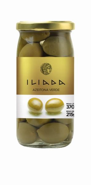Azeitonas Verde Super Colossal Iliada 370g (Importação Brasão)
