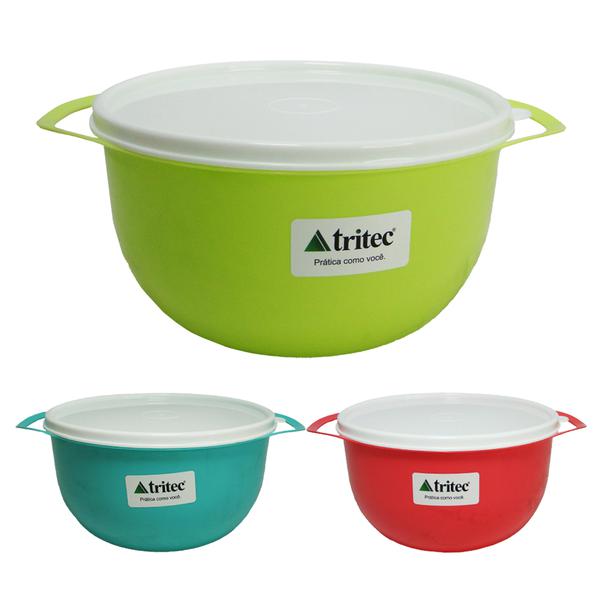Bacia com Tampa Tritec 1,2L Ref: 3354 (Cores)