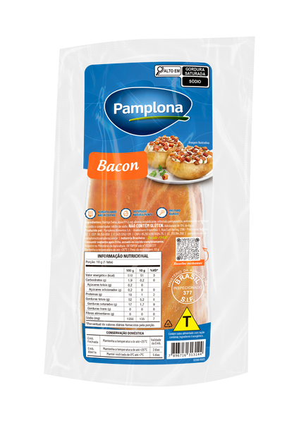 Bacon Em Tablete Pamplona Kg