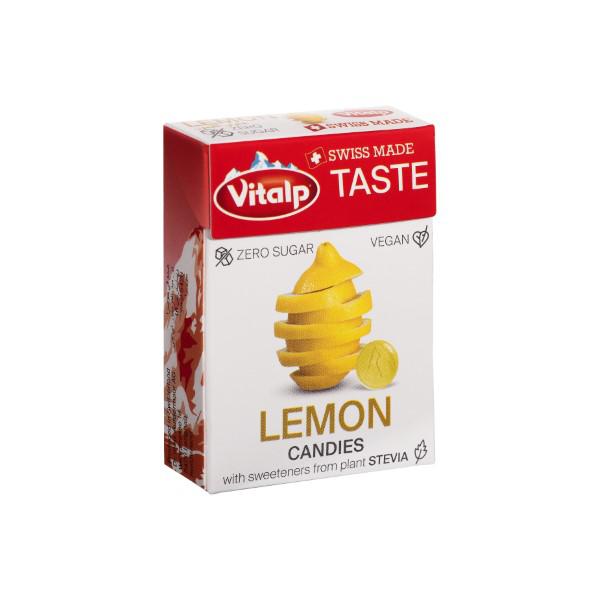 Bala Sem Açúcar Vitalp De Limão 25g