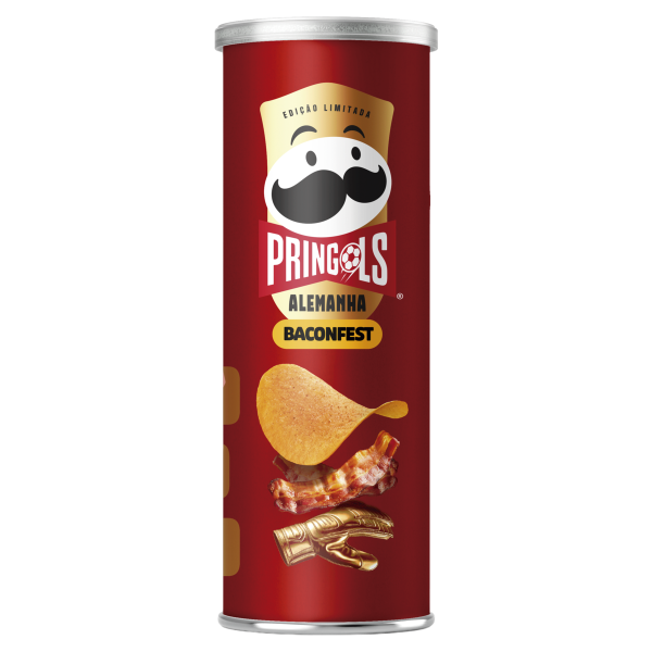 Batata Baconfes Pringles 100g (Edição Copa do Mundo)