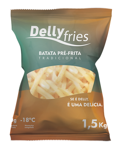 Batata Congelada Dellyfries 1,5kg