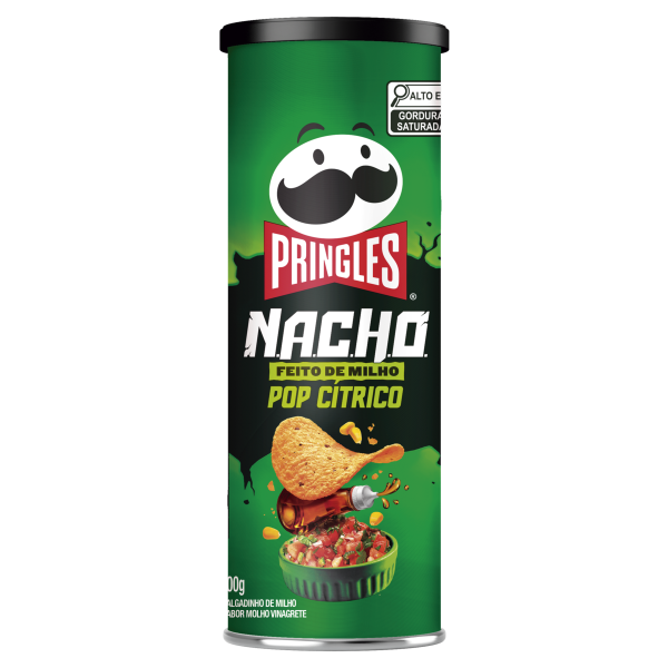 Batata Nacho Citrico Pringles 100g