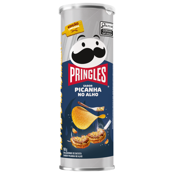 Batata Picanha No Alho Pringles 100g