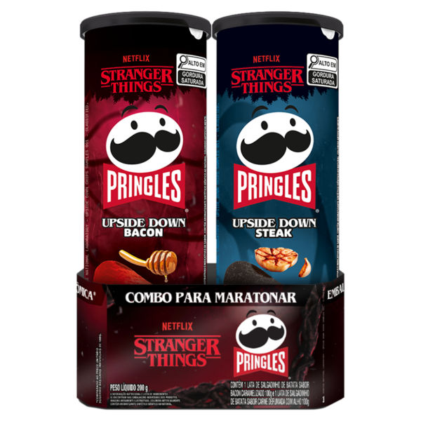 Batata Pringles Duopack Netflix 200g