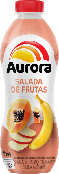 Bebida Láctea Aurora Salada De Frutas 850g