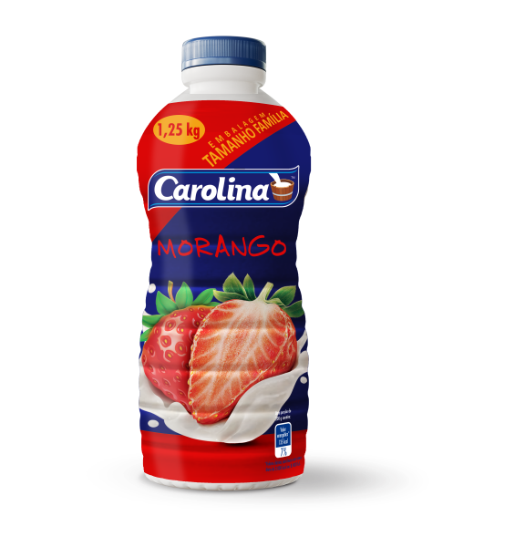 Bebida Láctea Carolina Morango 1250g