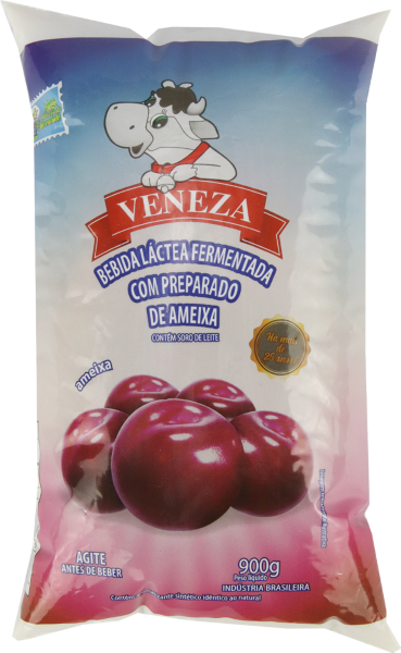 Bebida Láctea Veneza Ameixa Pacote 900g
