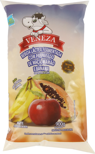 Bebida Láctea Veneza Frutas Pacote 900g