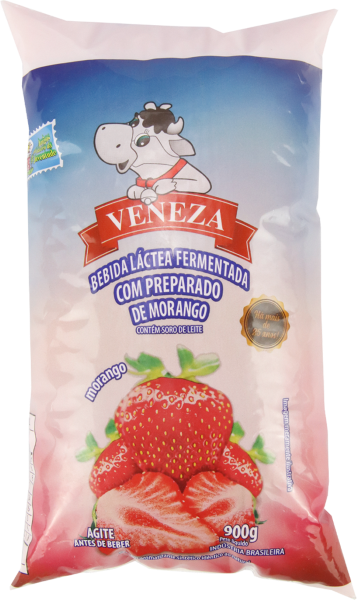 Bebida Láctea Veneza Morango Pacote 900g