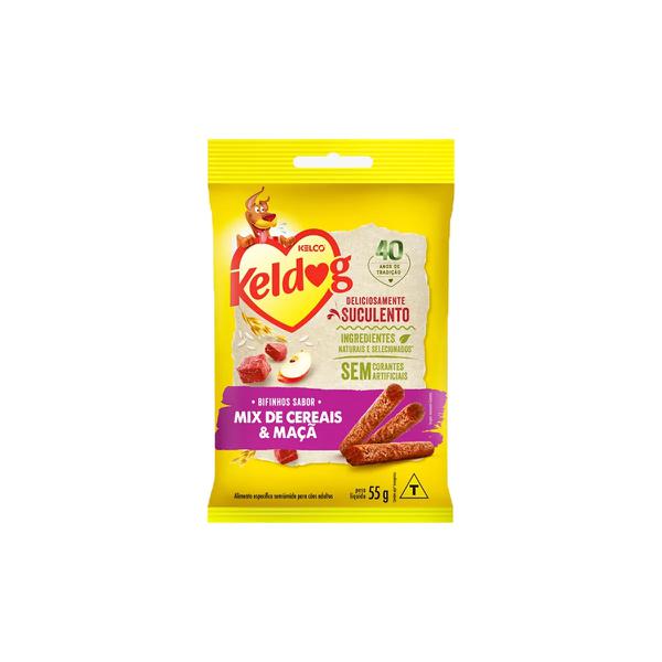Bife Keldog Mix Cereais e Maçã 55g