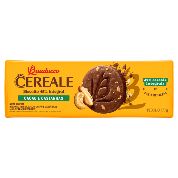 Biscoito Bauducco Cereale Cac& Casta 170g