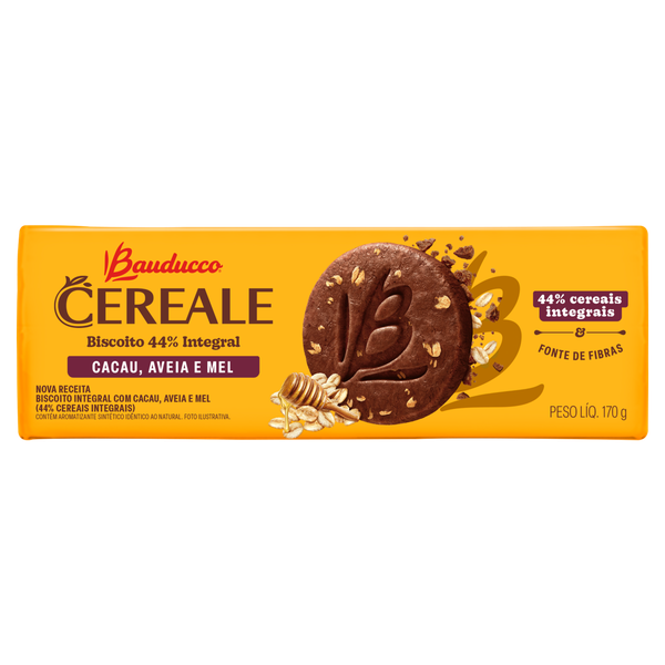 Biscoito Bauducco Cereale Cacau 170g