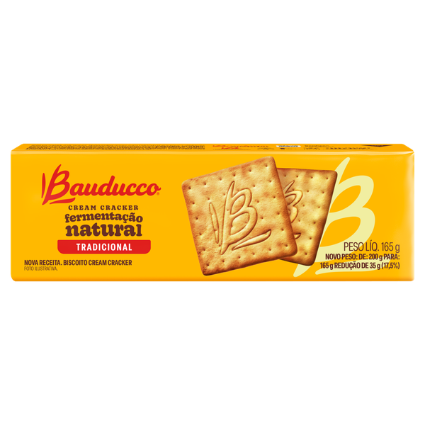 Biscoito Bauducco Cream Cracker 165g