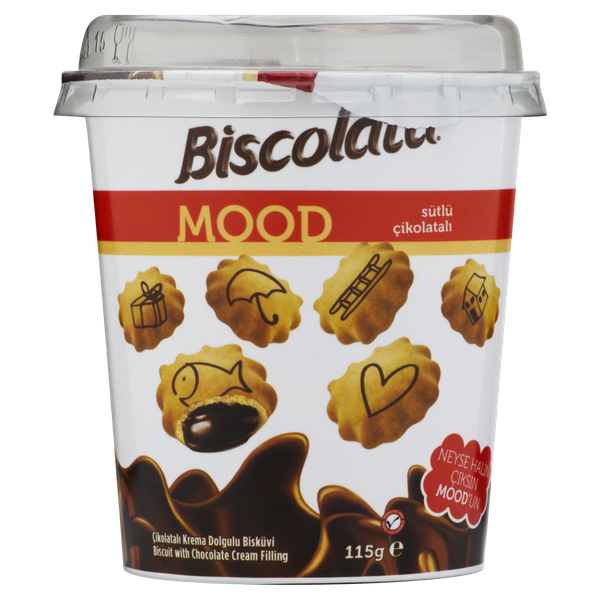 Biscoito Biscolata Reche Choc Mood 115g