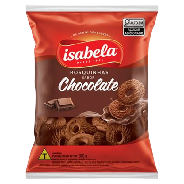 Biscoito Isabela Rosca Chocolate 300g