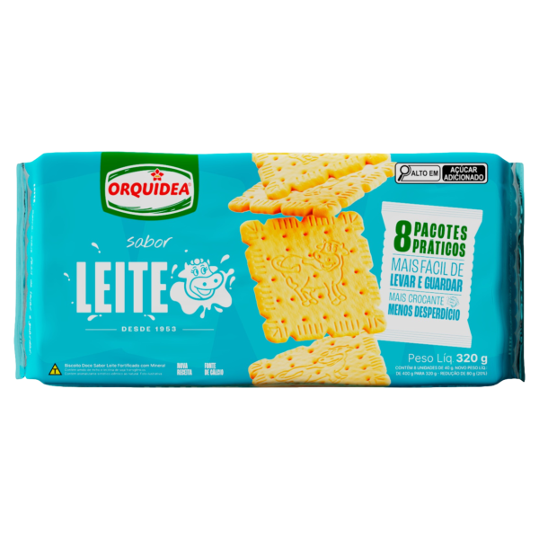 Biscoito Leite Orquidea 320g