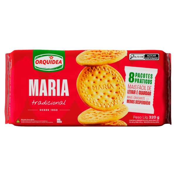 Biscoito Leite Orquidea 320g