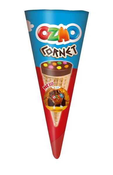 Biscoito Ozmo Cornet Wafe Choc/Avelã 25g