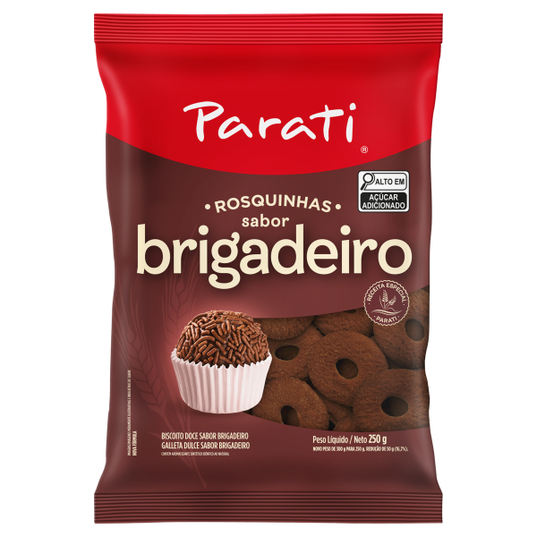 Biscoito Parati Rosca Brigadeiro 250g