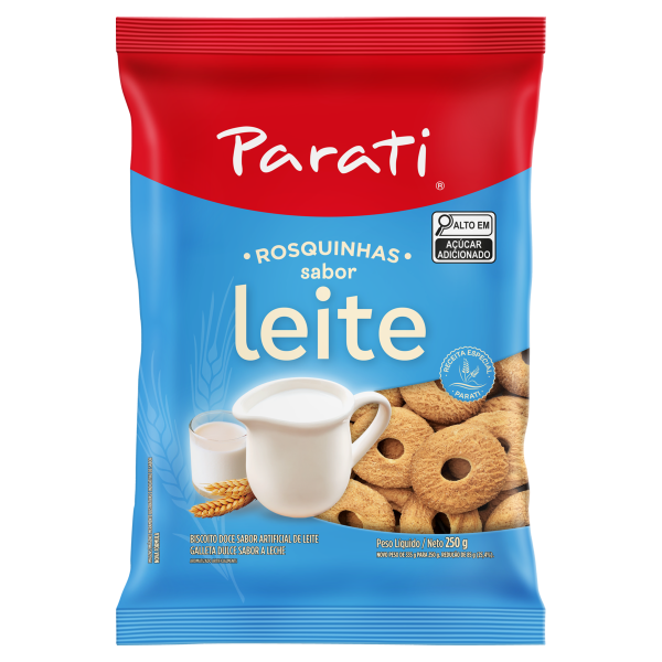 Biscoito Parati Rosca Leite 250g