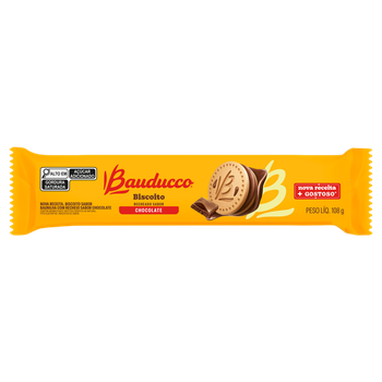 Biscoito Recheado Chocolate Bauducco 108g