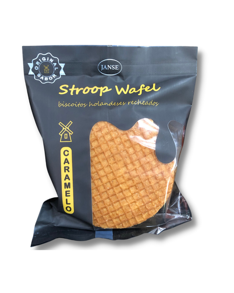 Biscoito Stroop Wafel Caramelo Janse 155g
