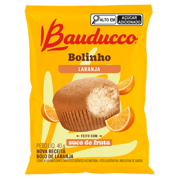 Bolinho Bauducco Laranja 40g