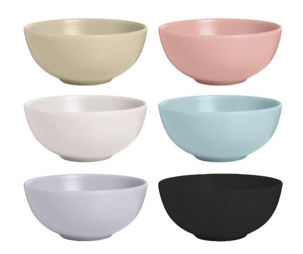 Bowl de Cerâmica Mimo Cores Sortidas 13,5x13,5x6,5cm 500ml