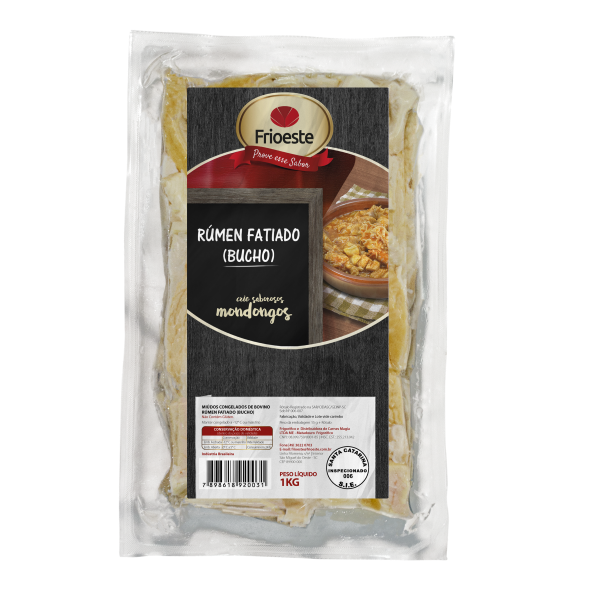 Bucho Frioeste Bovino Fatiado 1kg