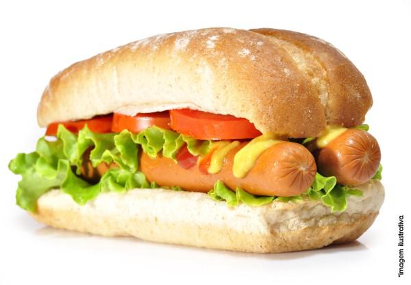 Cachorro Quente Brasão com 2 Salsichas (Tradicional)