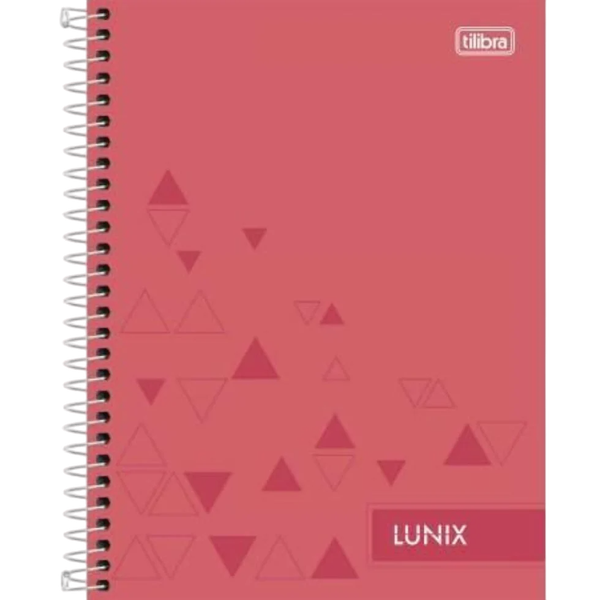 Caderno Tilibra Capa Dura 10 Matérias Lunix 160f