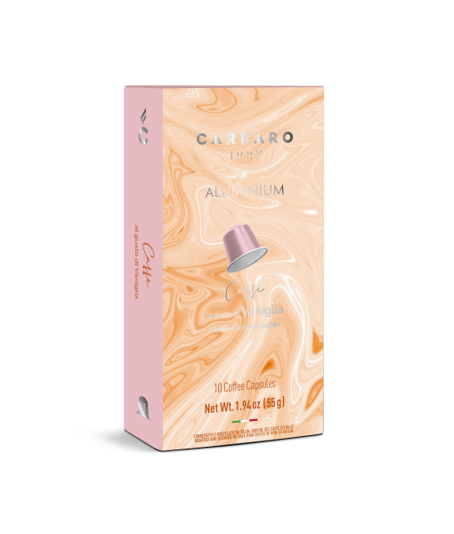 Cafe Capsula Nespresso Carraro Baunilha 55g (Importado Italia)