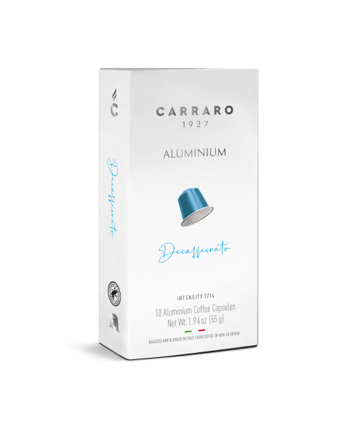 Cafe Capsula Nespresso Carraro Descafeinado 55g (importado Italia)